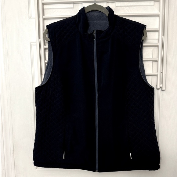Karen Scott Women’s Quilted Reversible Vest - Picture 1 of 8